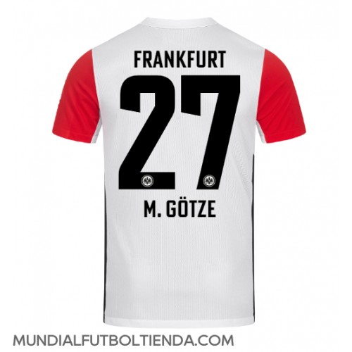 Camiseta Eintracht Frankfurt Mario Gotze #27 Primera Equipación Replica 2024-25 mangas cortas